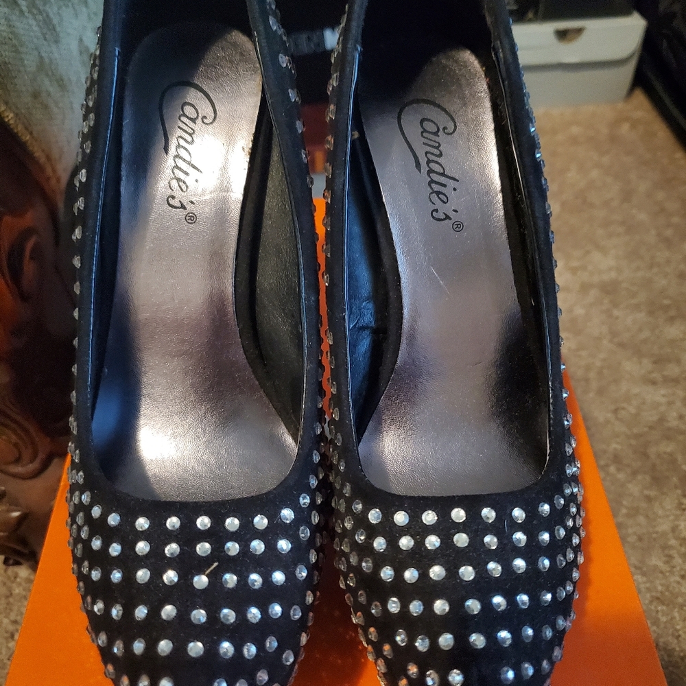 Candie's black heels